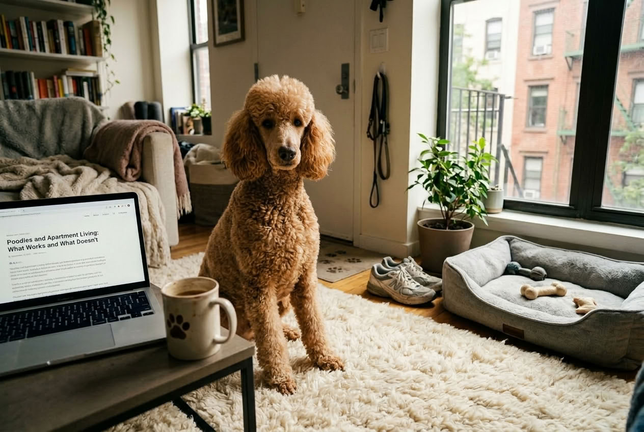 Poodles And Apartment Living What Works And What Doesn't
